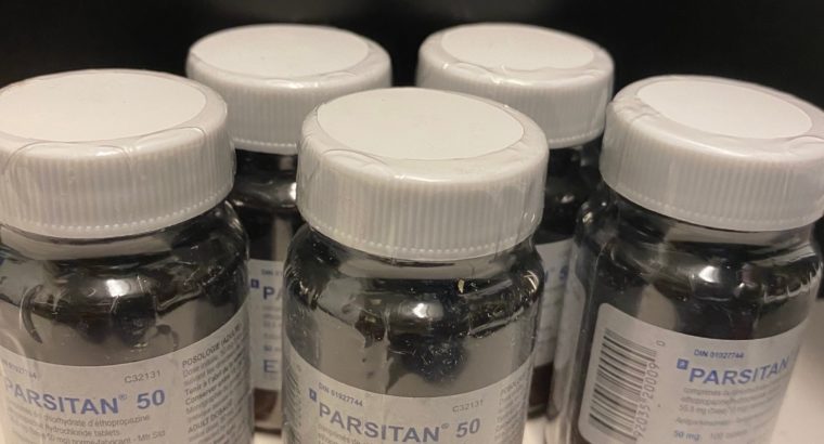 Parsitan 50mg (5 bottles lot) Ethopropazine