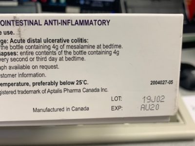 Salofalk Rectal Suspension